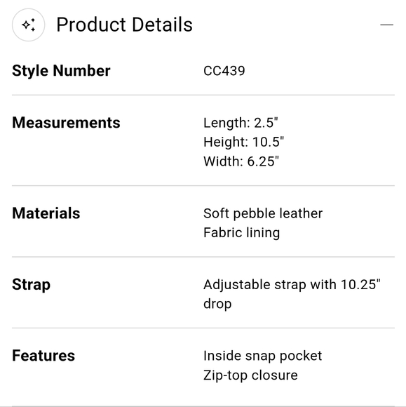 New Coach Luna Leather Handbag - Picture 10 of 10